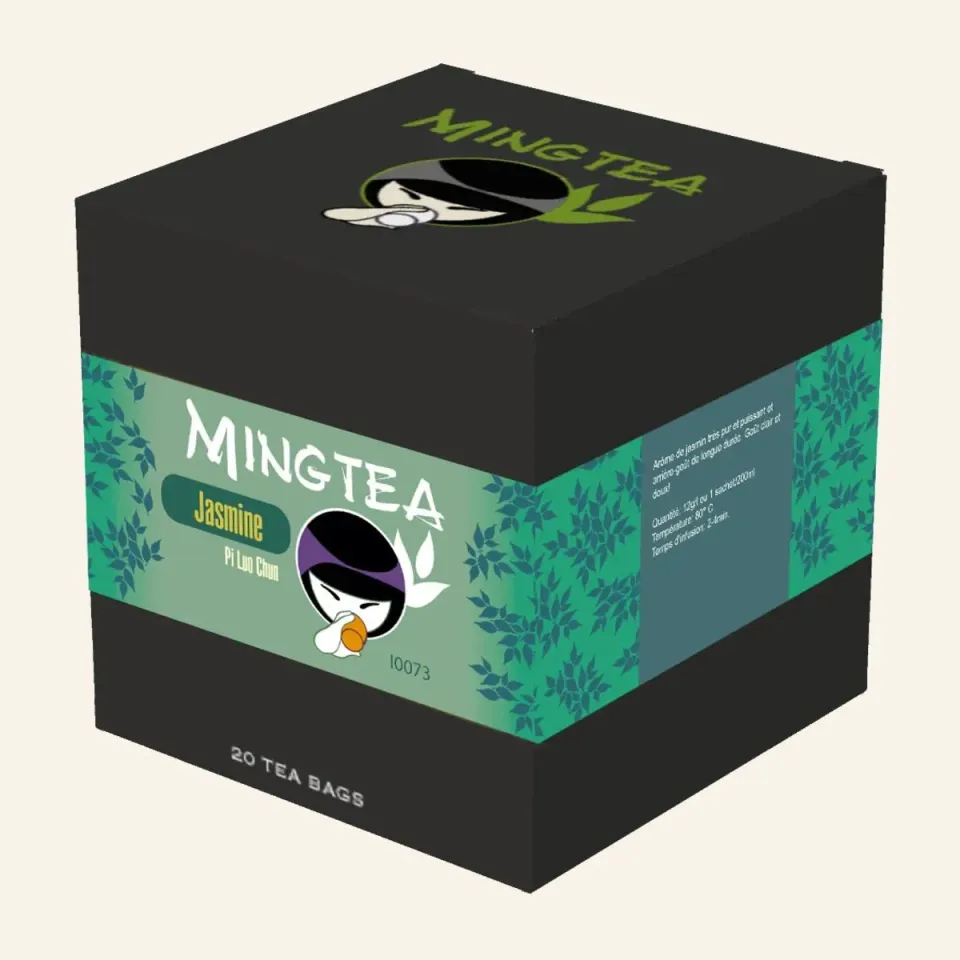 Ming tea Jasmine Pi Luo Chun groene thee 20 zakjes jasmijn