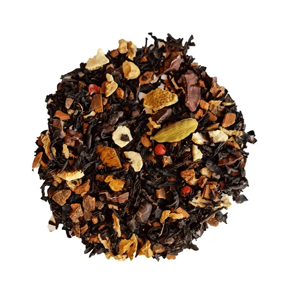 Tea Leafs Afternoon Reading zwarte losse thee chocolade gember
