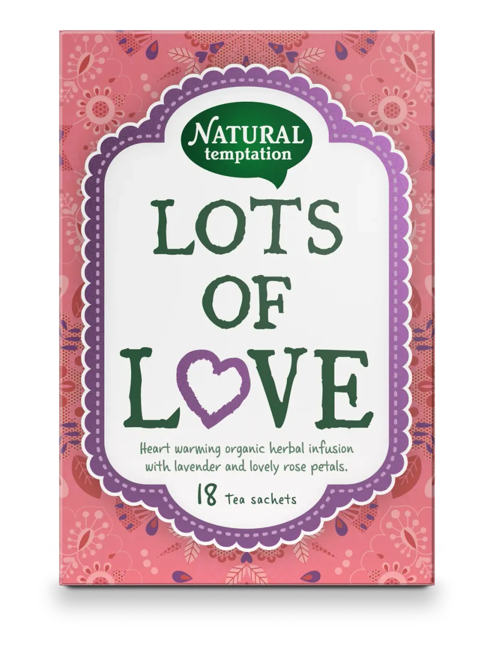 Natural Temptation Lots of Love thee fruitige blend 60 gram