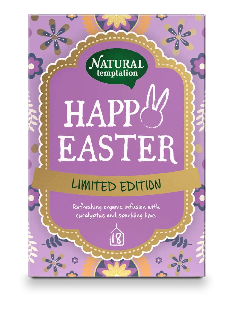 Natural Temptation Happy Easter thee eucalyptus limoen 40 gram