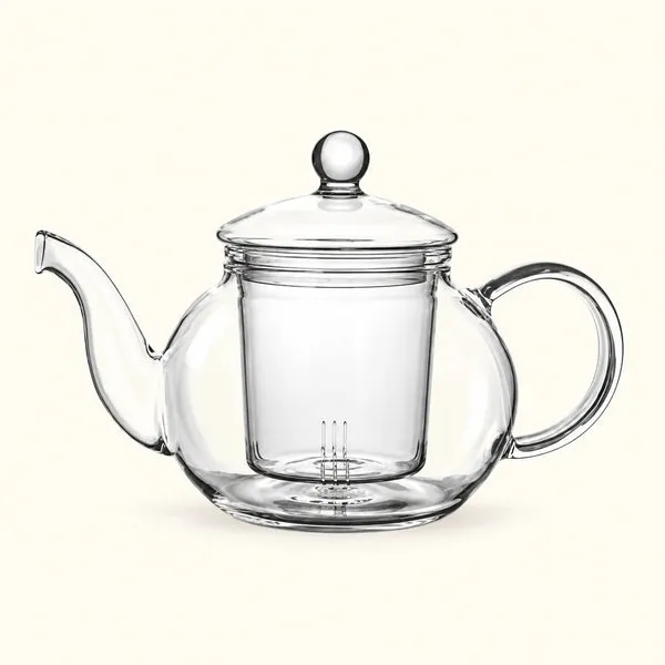 Ming tea JADE theepot glas 600 ml met filter