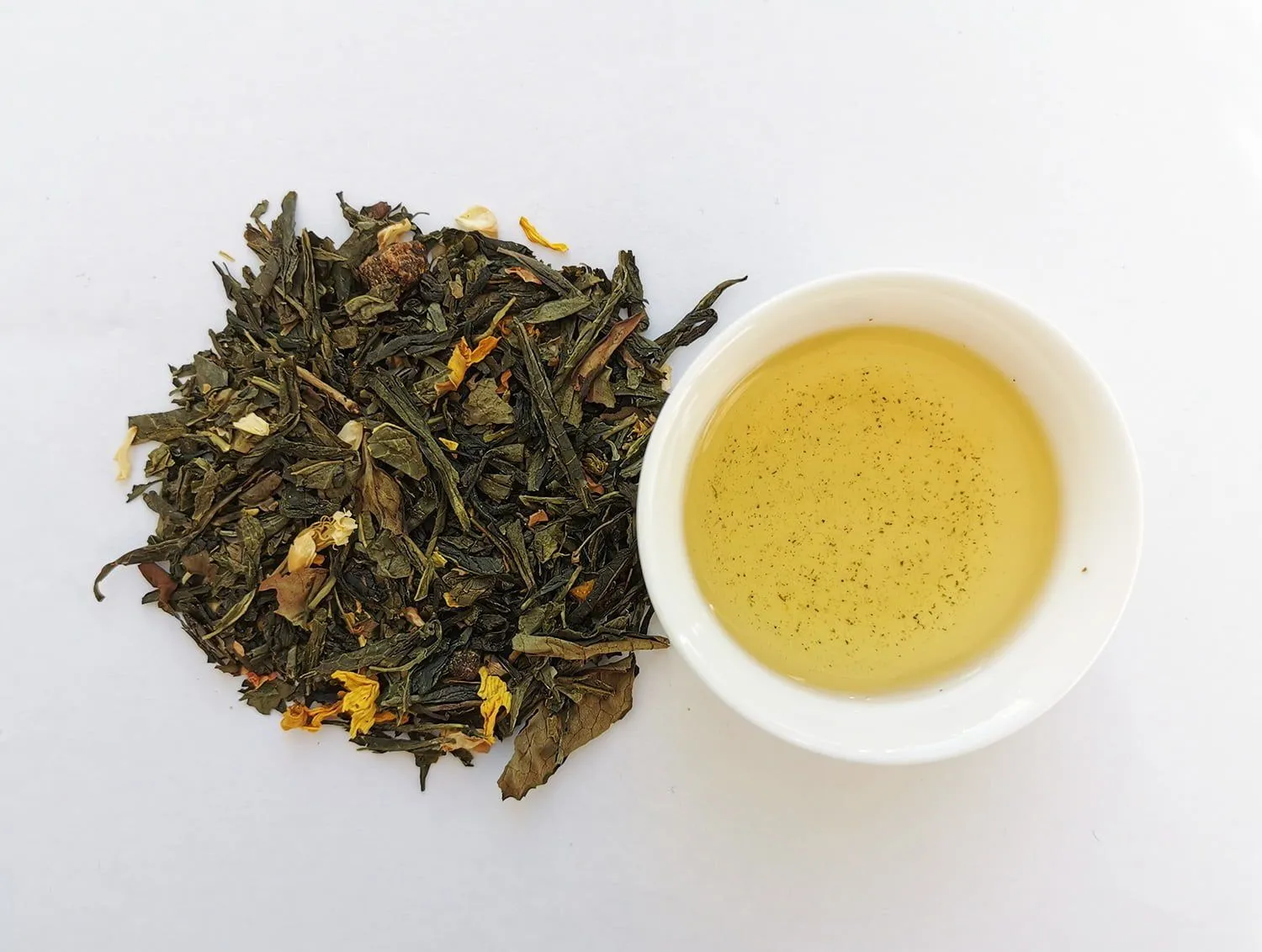 Tea Leafs Yellow Peach thee perzik witte groene gele
