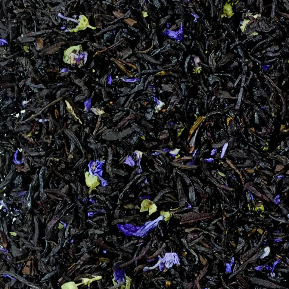 Villa servies Earl Grey Blue Flower zwarte thee 100 gram