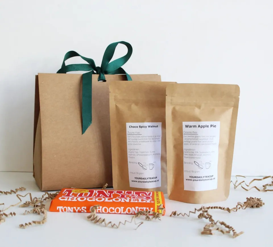 Tea Leafs Tea Giftbox cadeauset 2 thee Tony's 10 euro