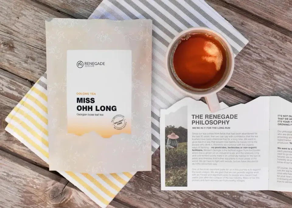 Renegades Miss Ohh Long oolong thee 50 gram bloemig