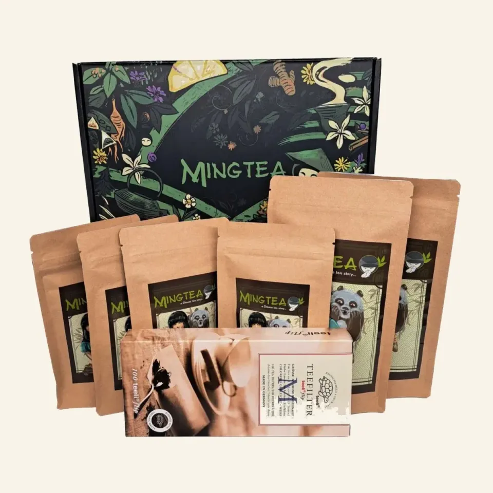 Ming tea Herbal Harmony theecadeau 6x50g kruidig