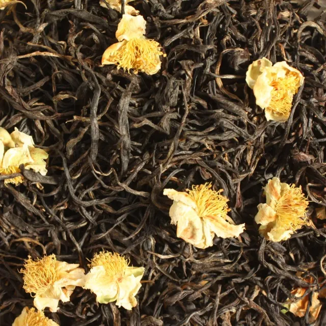 Villa servies TGOP with Tea Flowers zwarte thee 50 gram honing