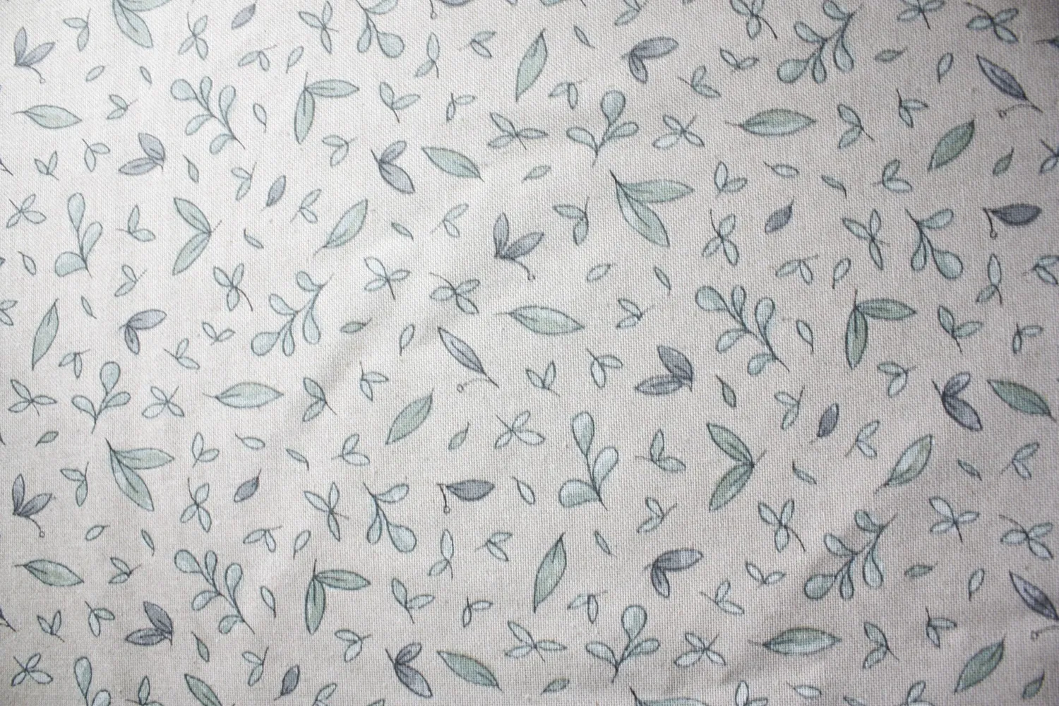 Villa Servies Tafelkleed Groene Blaadjes 250x140 cm katoen