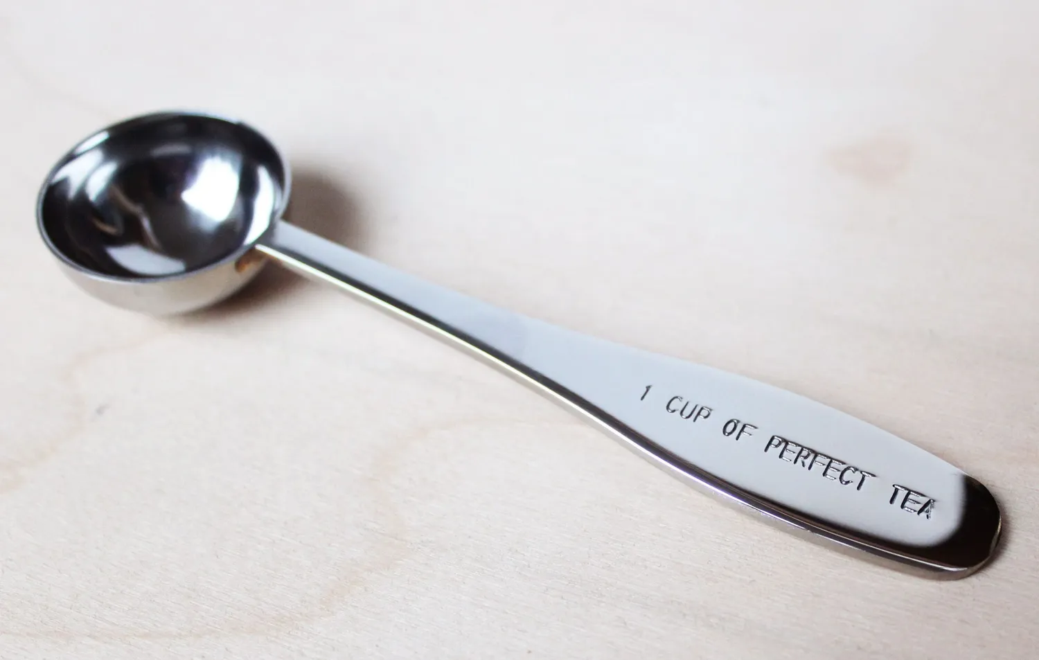 Cha Cult 1 Cup of Perfect Tea maatschepje rvs