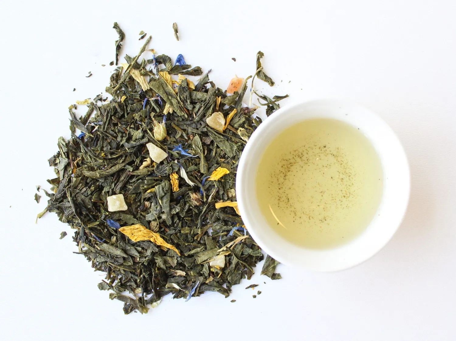 Tea Leafs Green Tropical groene thee mango meloen