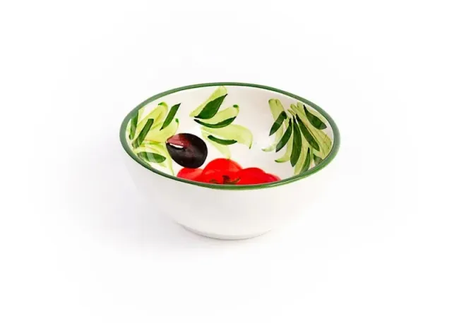 Piccobella Tomaat Olijf schaal keramiek 12 cm