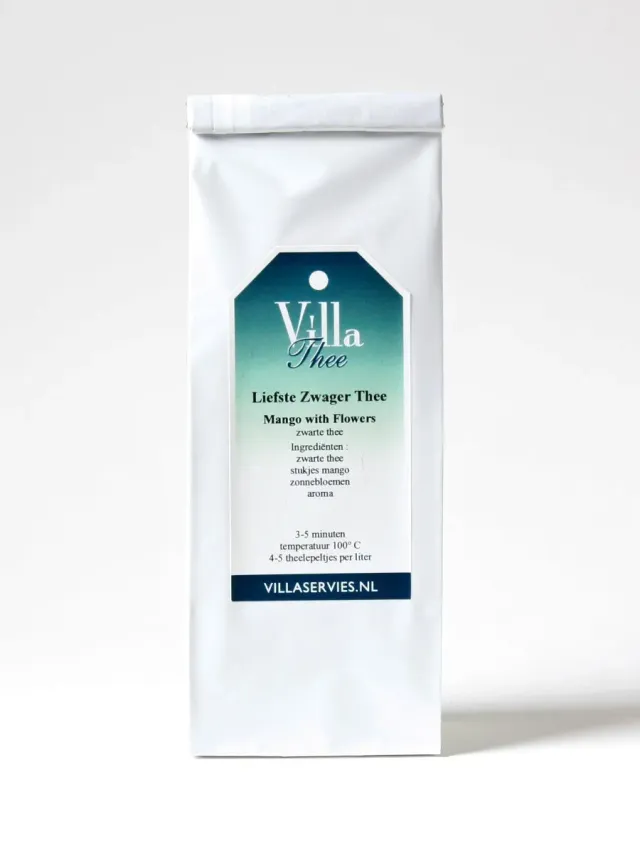 Villa servies Liefste Zwager zwarte thee 100 gram mango