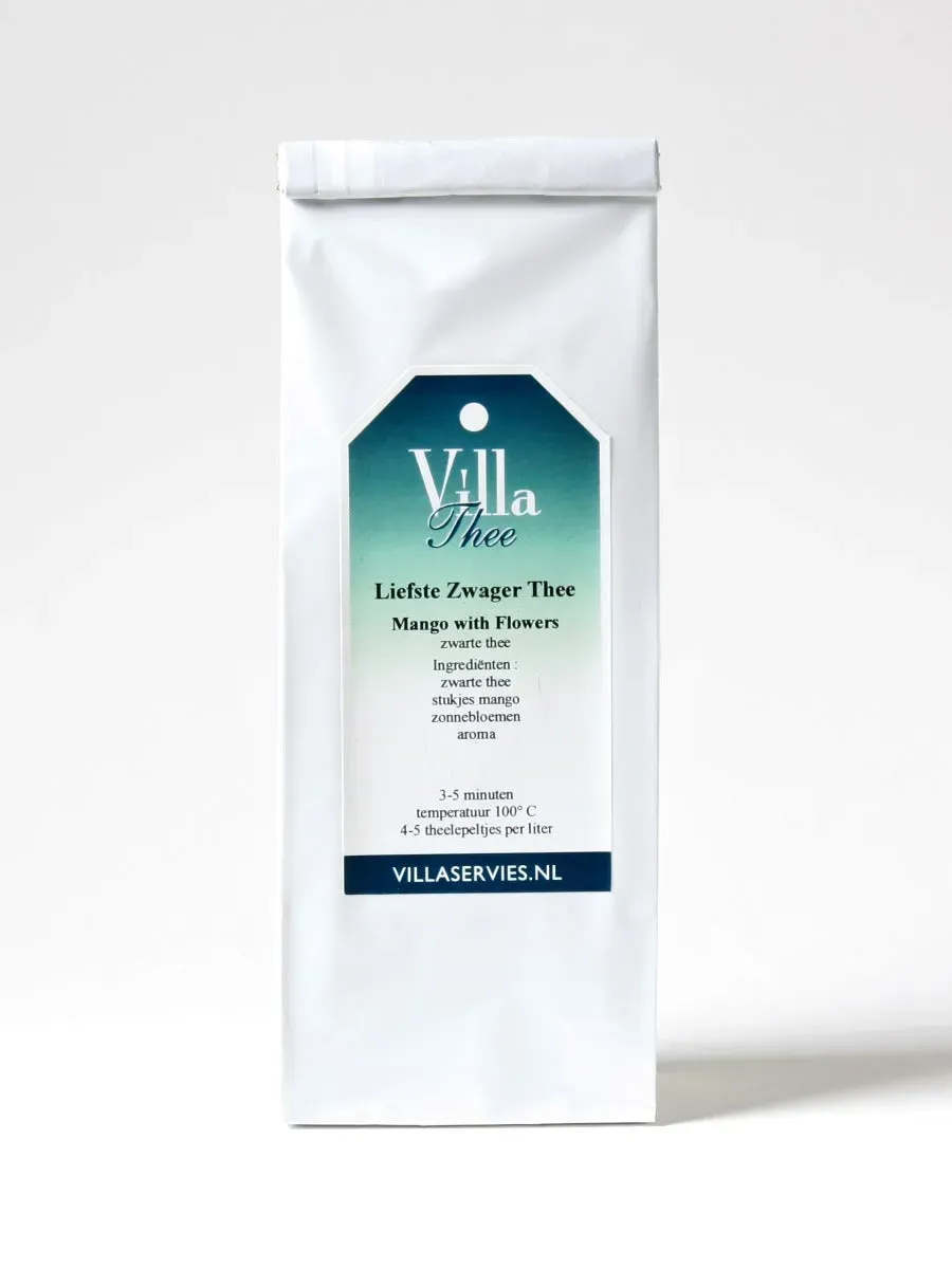 Villa servies Liefste Zwager zwarte thee 100 gram mango