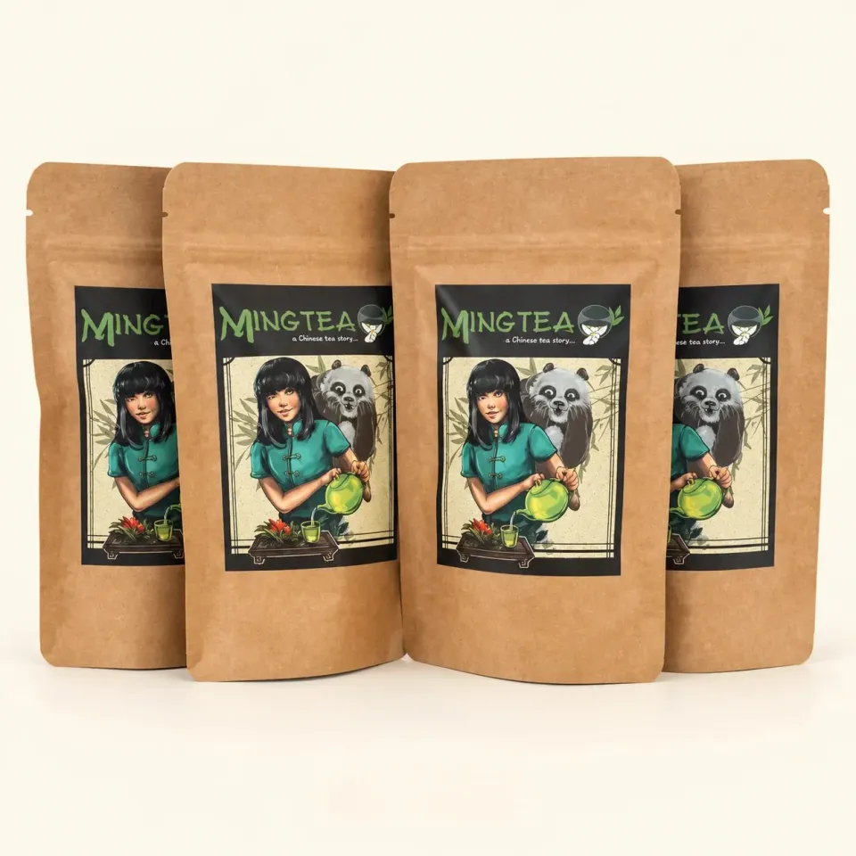 Ming tea Dors bien avondthee set 4 x 50 g kamille lavendel
