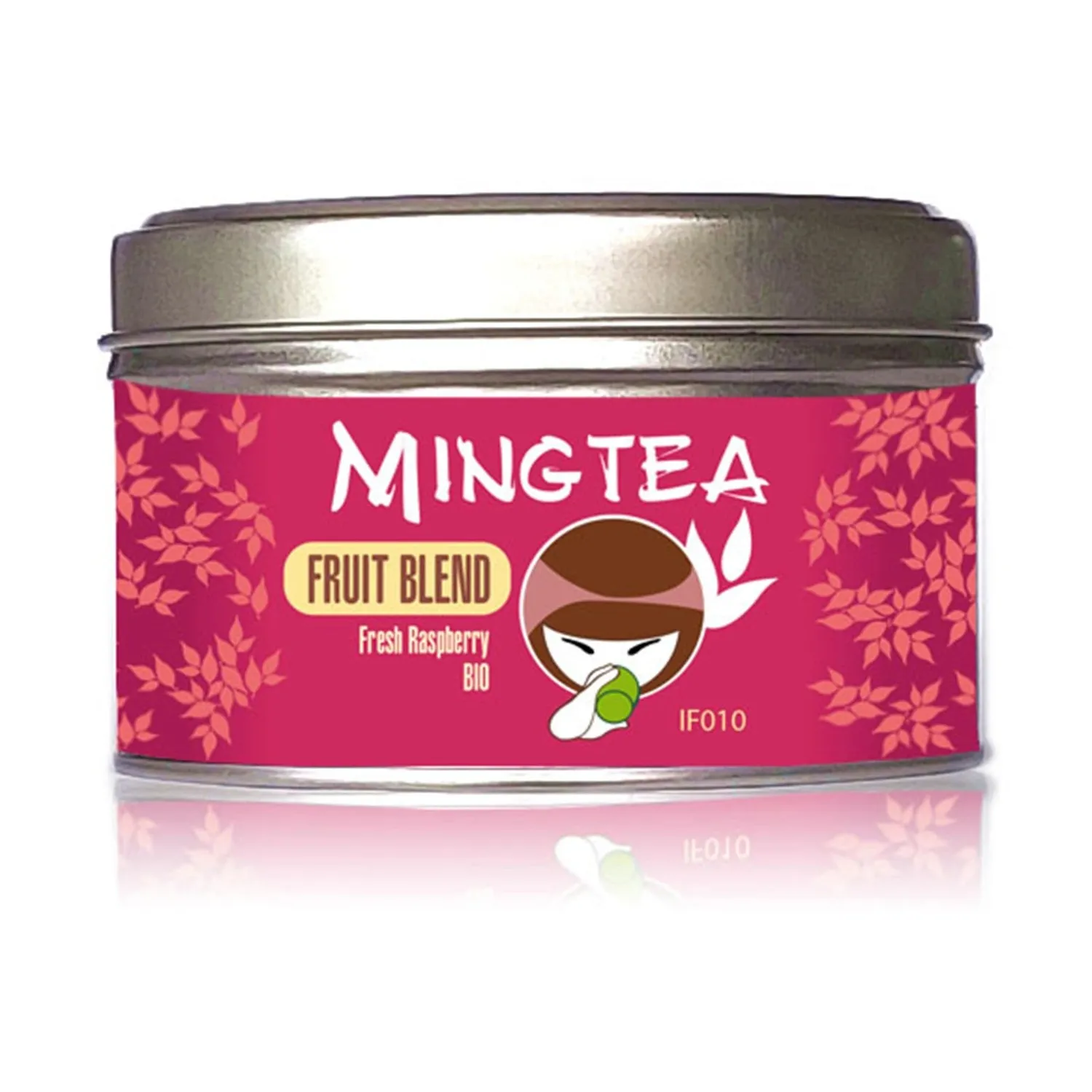 Ming Tea Fruitmelange Verse Frambozen fruitthee 50g bio