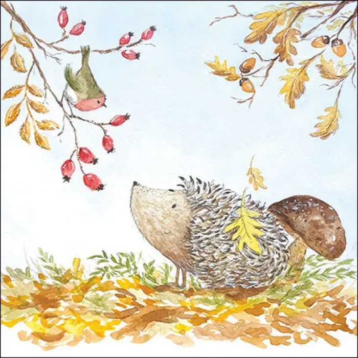 Ambiente Forest Friends servetten 25x25 cm 20 stuks