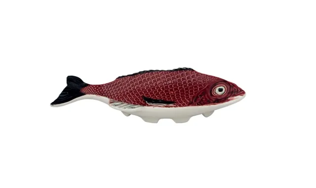 Bordallo Pinheiro Peixes visschaal 27 cm aardewerk