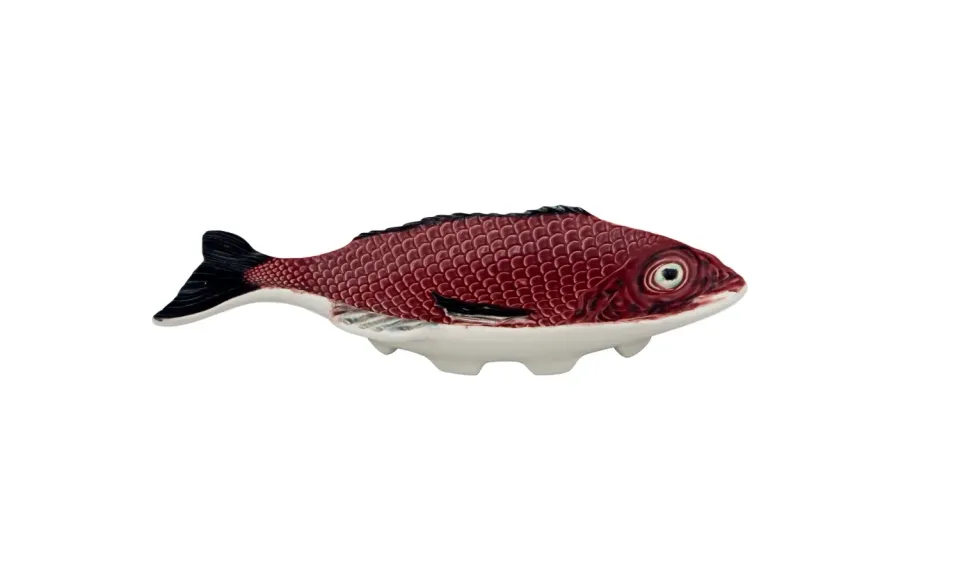 Bordallo Pinheiro Peixes visschaal 27 cm aardewerk
