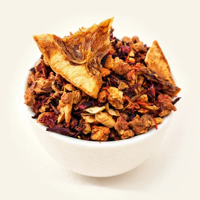 Ming tea Bloedsinaasappel fruitmelange 50g fris