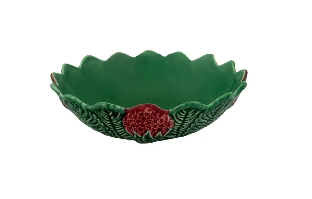 Bordallo Pinheiro Morangos Schaal Aardewerk Ø 23,5 cm