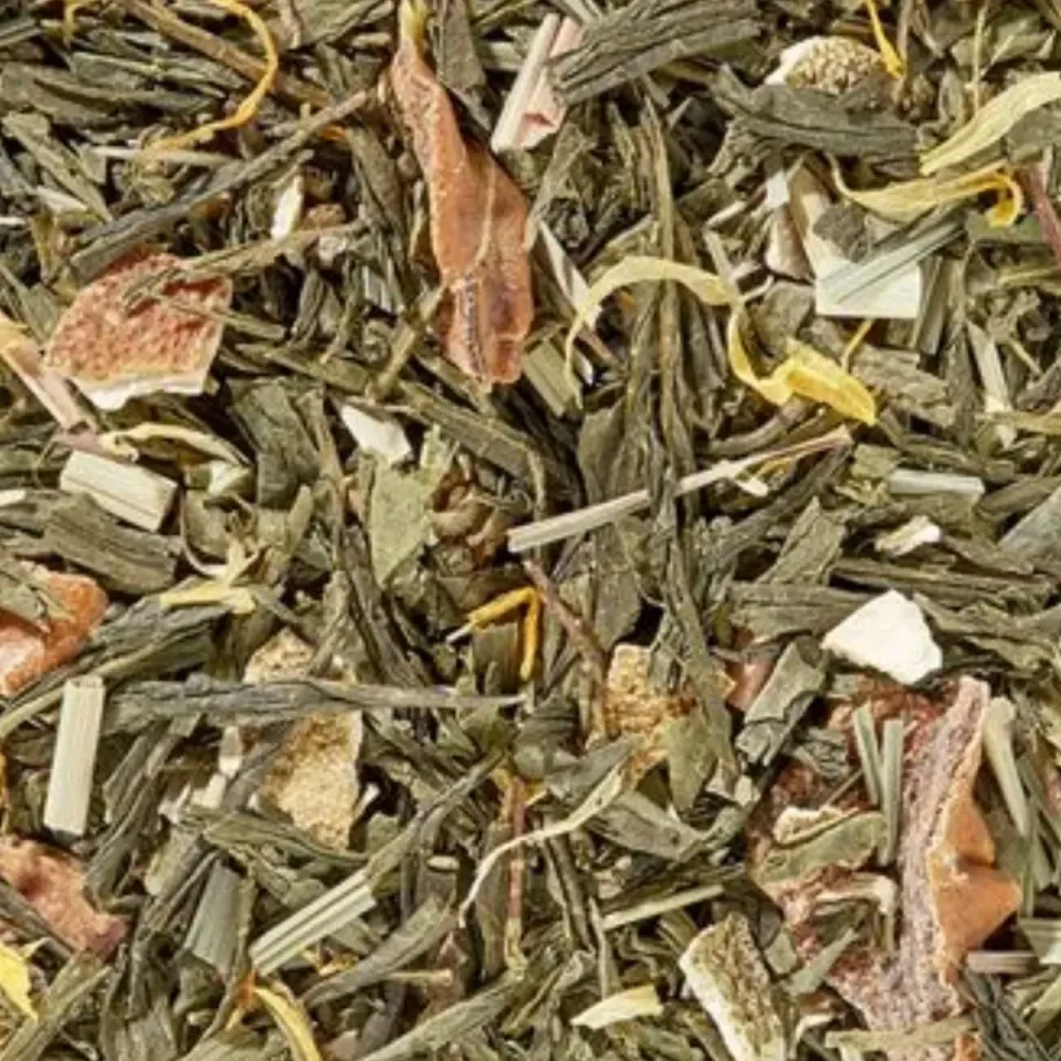Villa servies Mandarin Lemongras groene thee 100g