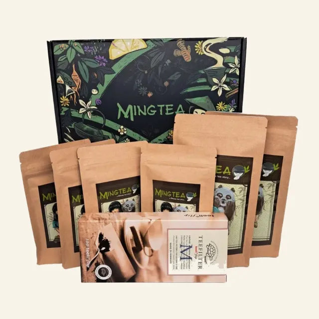 Ming Tea Herbal Harmony theecadeau 6x50 g bio filters