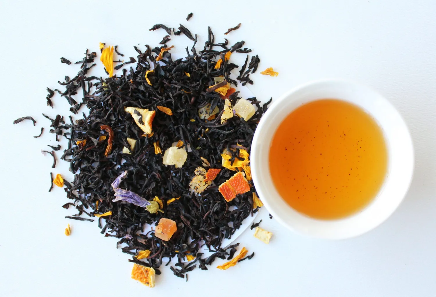 Tea Leafs Orient Pearl zwarte thee tropisch fruit
