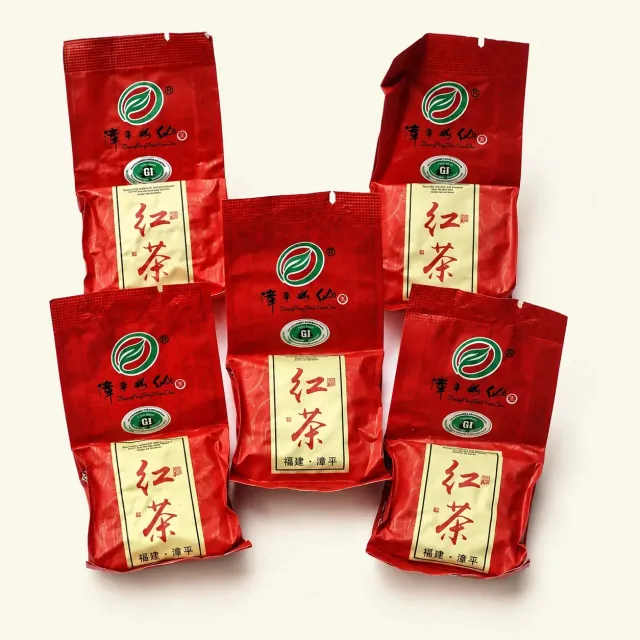 Mingtea Shui Xian Hong zwarte thee 5 bricks