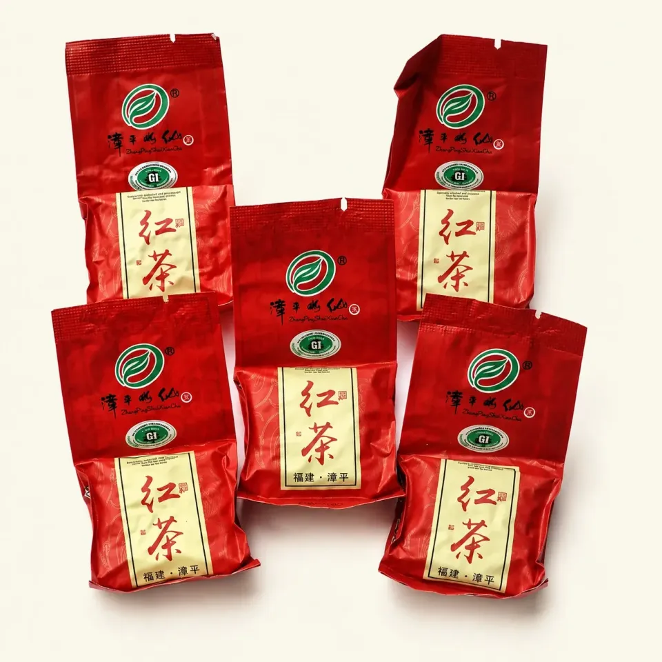 Mingtea Shui Xian Hong zwarte thee 5 bricks