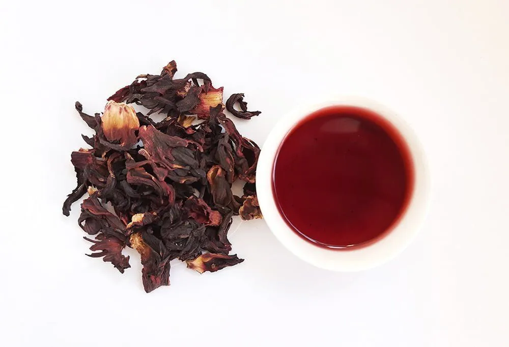 Tea Leafs Hibiscus Bloemen kruidenthee friszuur