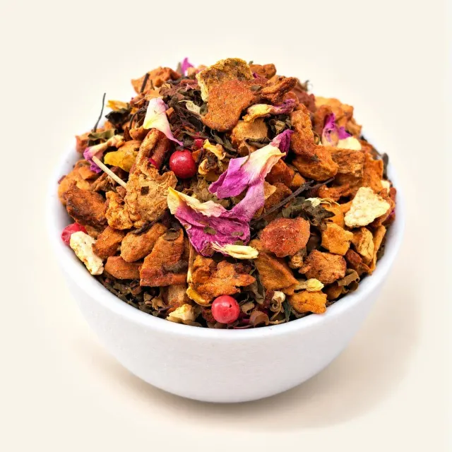 Ming tea Sinaasappel Tulsi Gember kruidenthee 50g bio pittig
