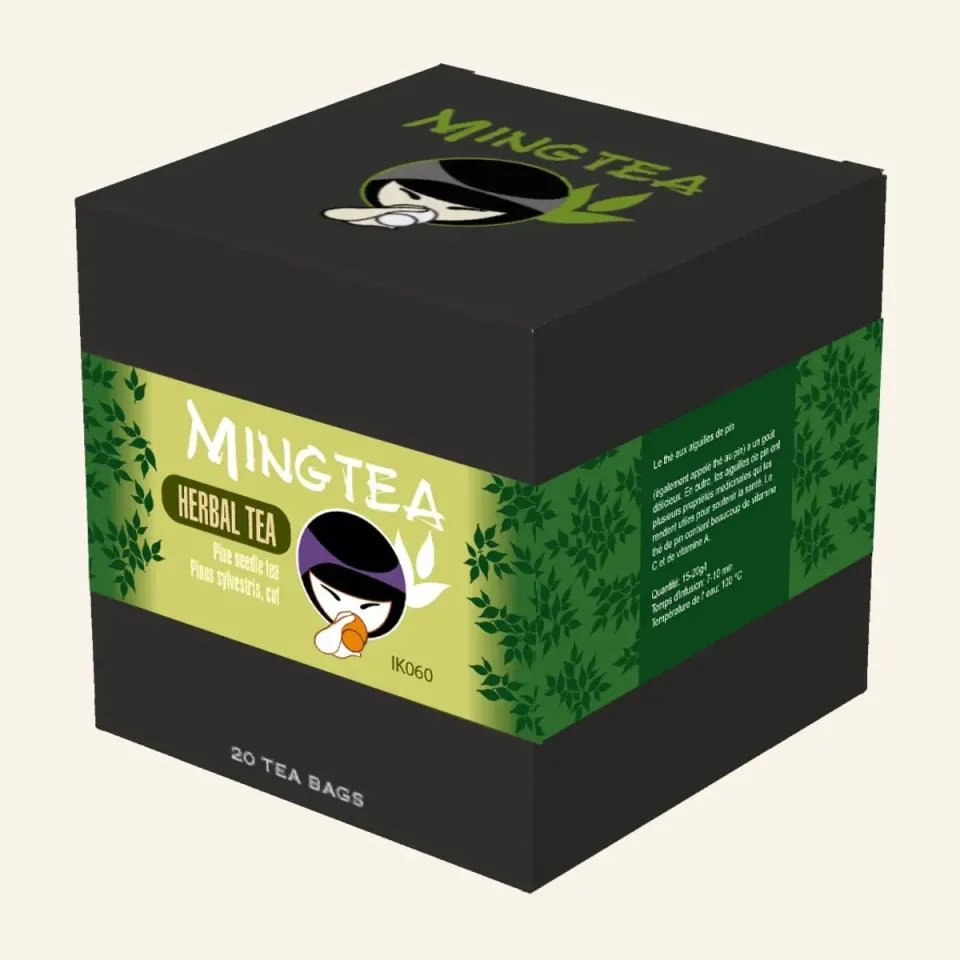 Ming tea Pinus sylvestris dennennaaldthee 20 piramidezakjes