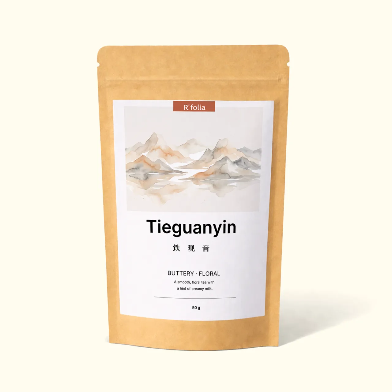 R'folia Tieguanyin oolong thee 50 g bloemig