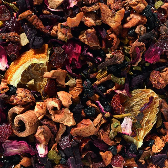 Villa servies Mulled Wine vruchtenthee 100 gram cafeïnevrij