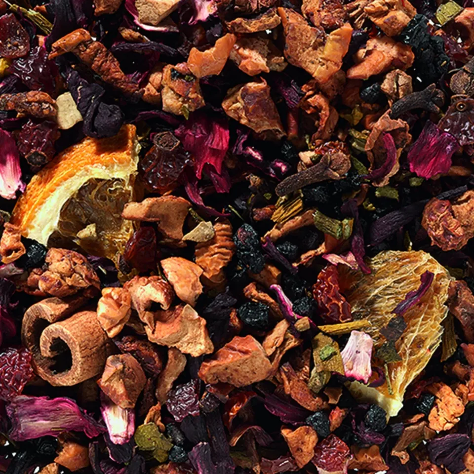 Villa servies Mulled Wine vruchtenthee 100 gram cafeïnevrij