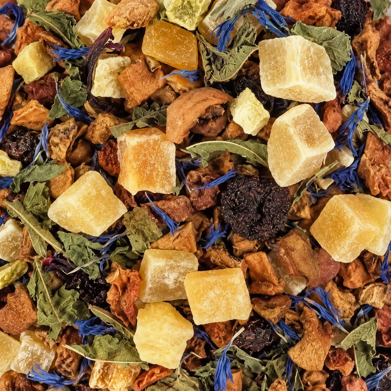 Ming tea Fruitmelange Kers Kiwi Watermeloen losse thee 50g cafeïnevrij