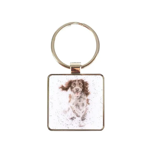 Wrendale Designs Skye sleutelhanger 8 cm metaal hond