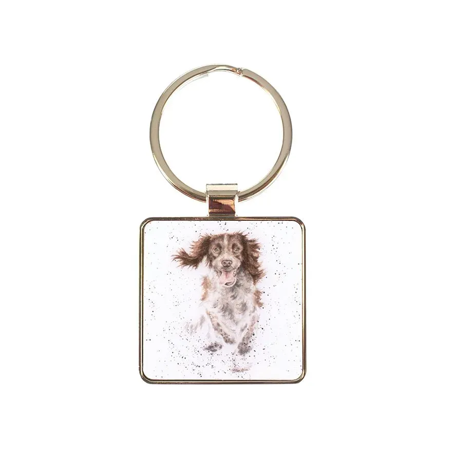 Wrendale Designs Skye sleutelhanger 8 cm metaal hond