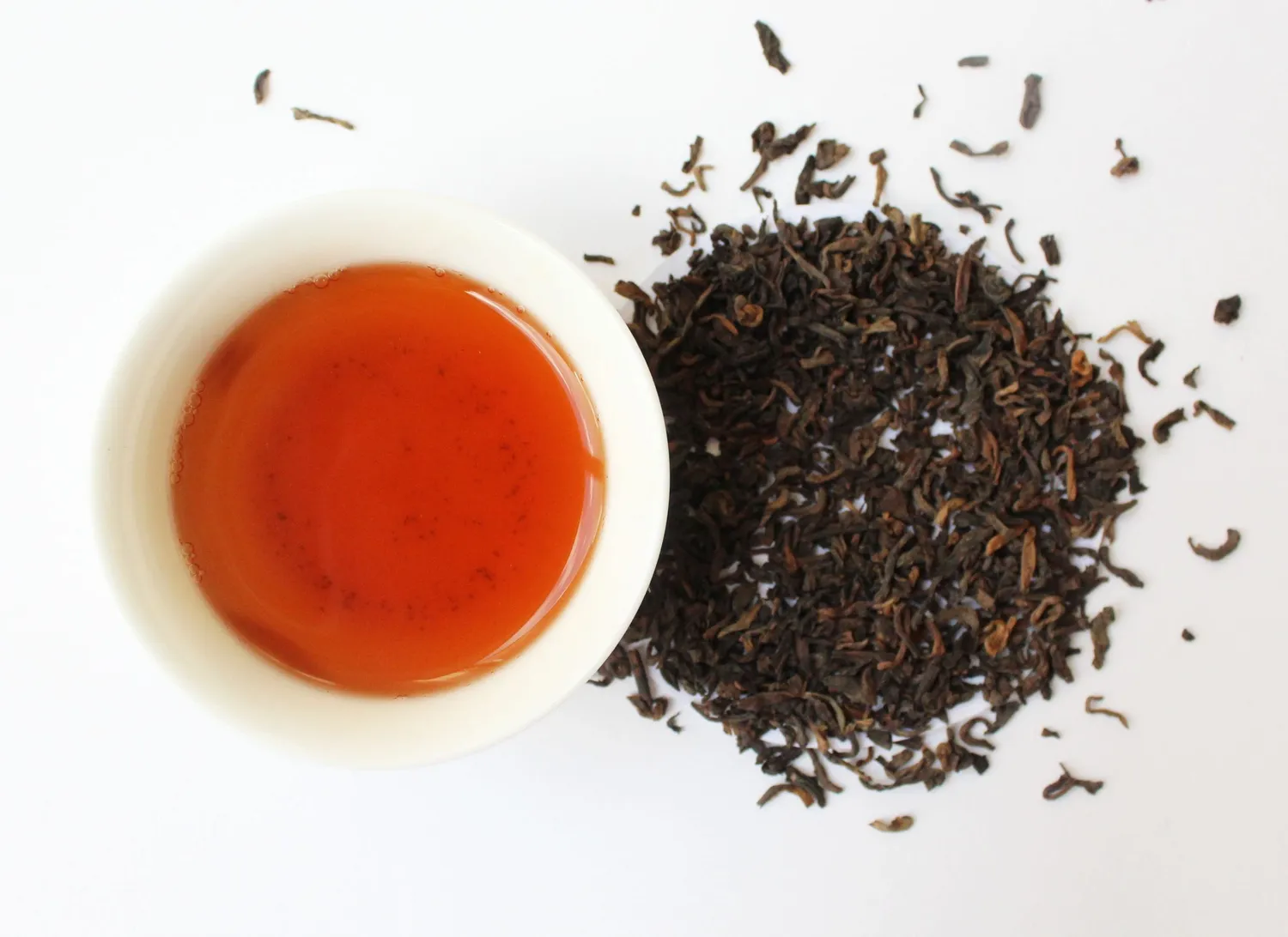 Tea Leafs China Pu Erh losse thee aardse smaak