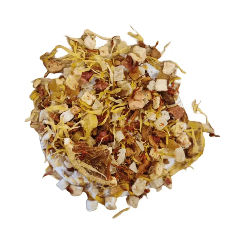 Tea Leafs Orange Fairy Dust fruitthee mango sinaasappel
