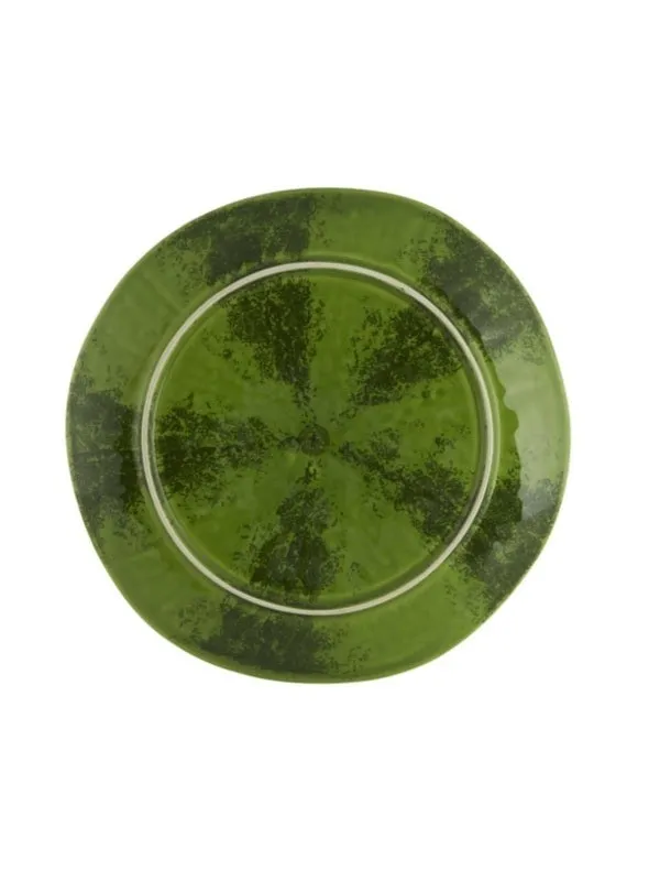 Bordallo Pinheiro Melancia bord groen rood 21,5 cm