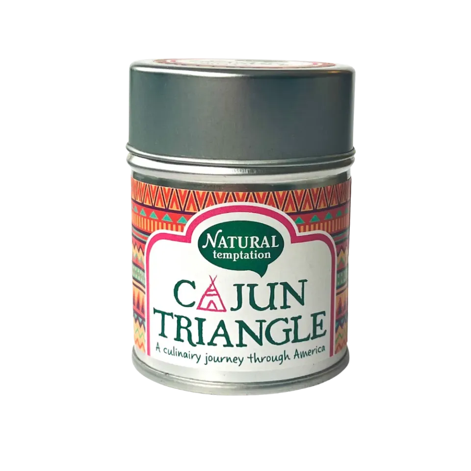 Natural Temptation Cajun Triangle thee pittige blend 60 gram