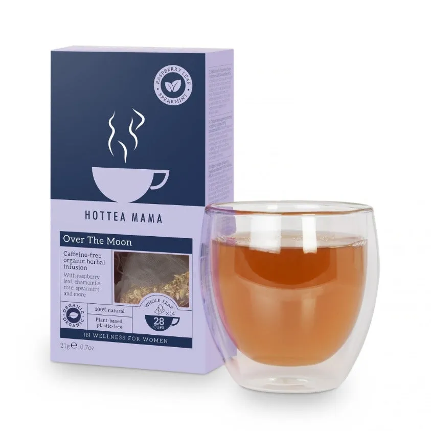 HotTea Mama Over The Moon kruidenthee 14 zakjes framboos