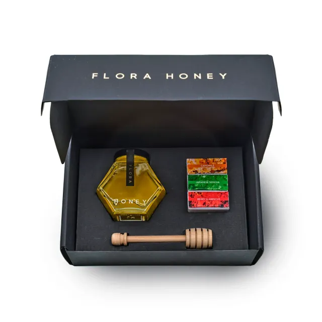 Flora Honey Giftbox Honingset 100 ml
