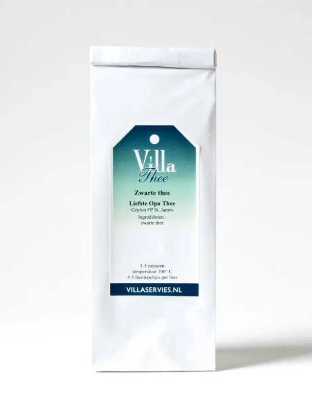 Villa servies Liefste Opa zwarte thee 100 gram Ceylon