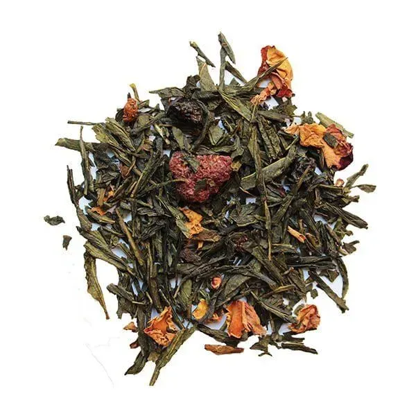 Tea Leafs Good Feeling groene thee aardbei vanille