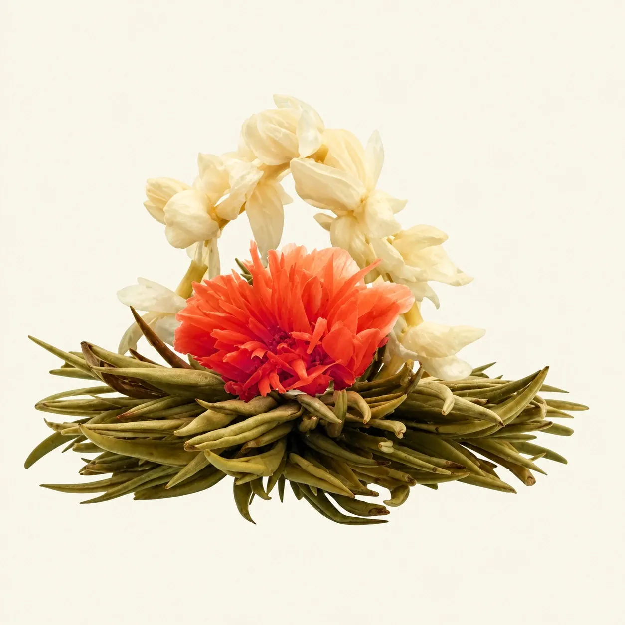 Ming tea Lily Basket theebloemen 8 stuks jasmijn