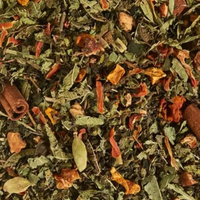 Villa servies Pumpkin Spice kruidenthee 100 gram cafeïnevrij