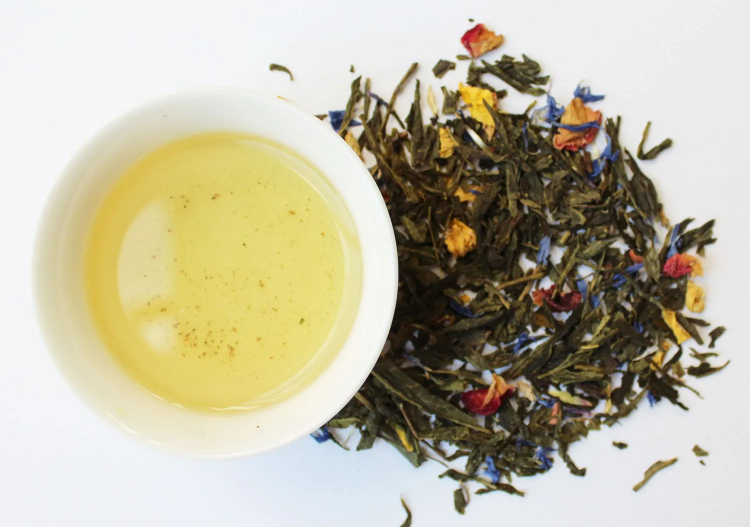 Tea Leafs Morning Sunrise groene thee bergamot mango