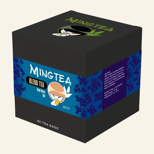 Ming tea Night Detox BIO avondthee 20 piramidezakjes
